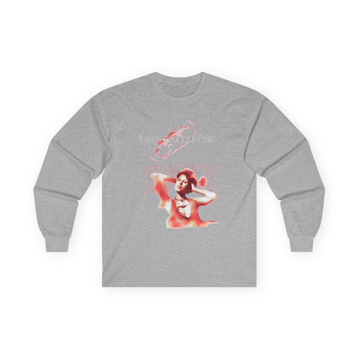 Raye Merch I Don't Wanna Feel Long Sleeve New Logo Women/Men Cosplay Pullovers Hooded Longsleeve - Walmart.com - Official long-sleeves merchandise