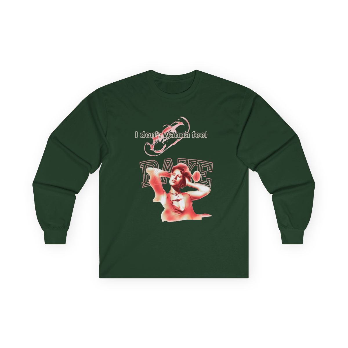 Raye Merch I Don't Wanna Feel Long Sleeve New Logo Women/Men Cosplay Pullovers Hooded Longsleeve