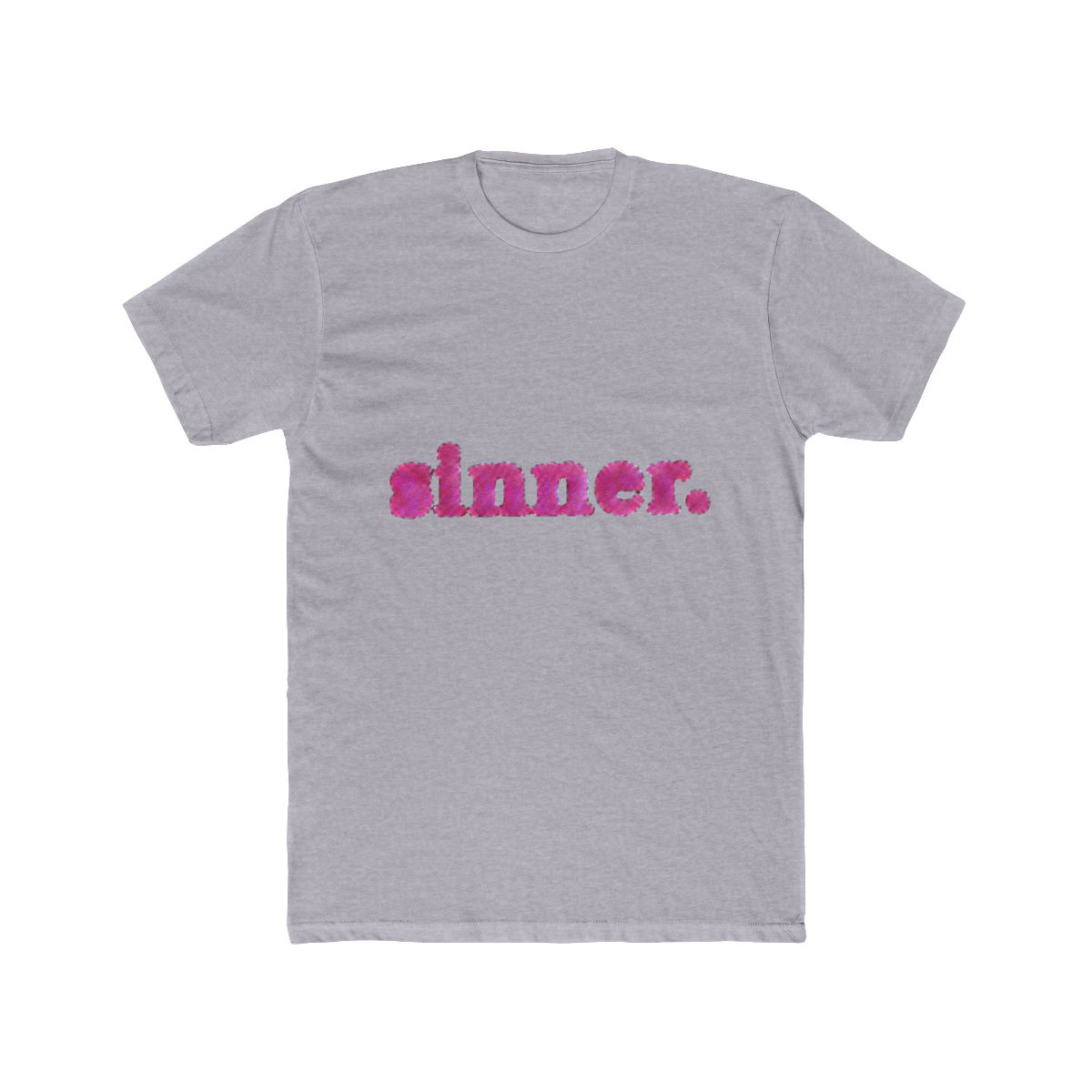 Pink Sinner White Ringer Tee | RAYE - alternate angle 4, merchandise