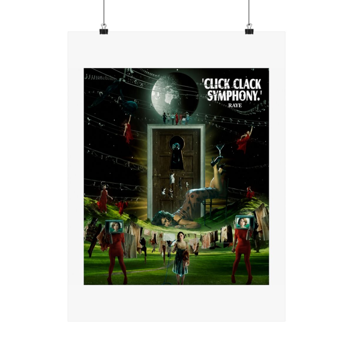 Raye - Click Clack Symphony - alternate angle 1, merchandise