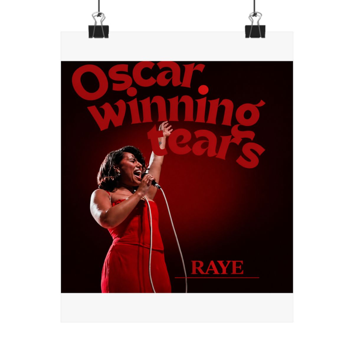 Oscar Winning Tears Raye - alternate angle 5, merchandise