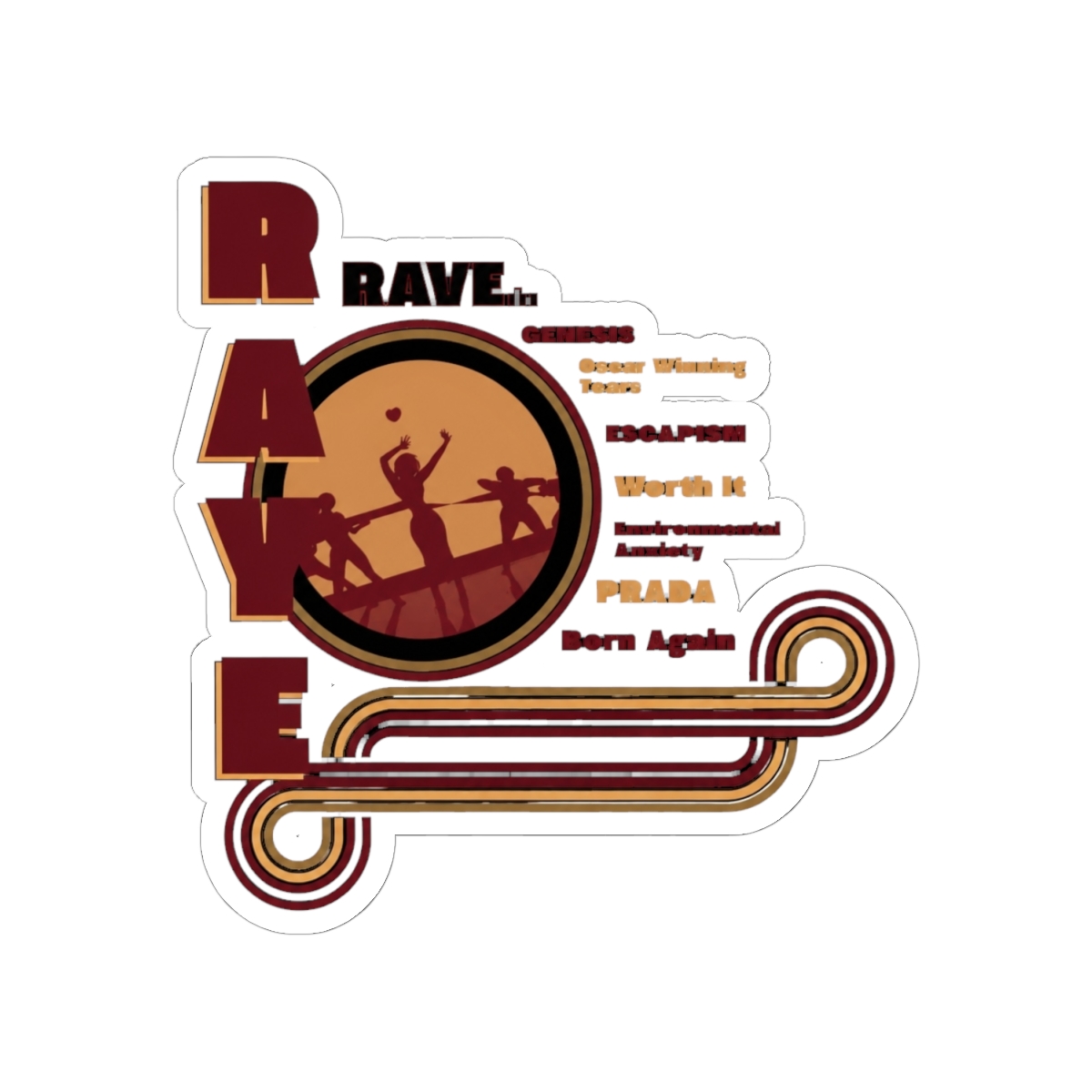 Raye Retro Style - alternate angle 2, merchandise