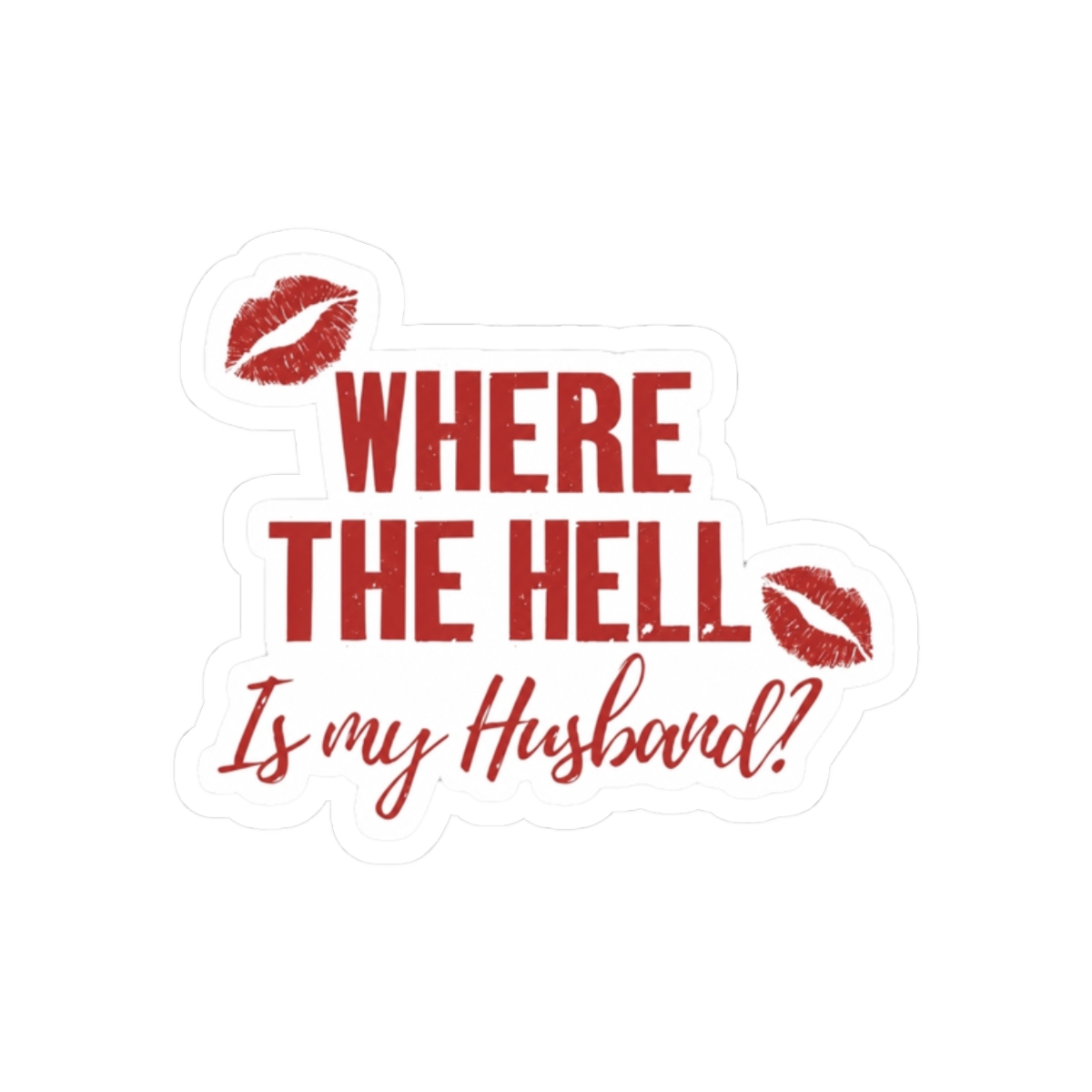RAYE “Where Is My Husband?” Typography Quote Design - alternate angle 3, merchandise