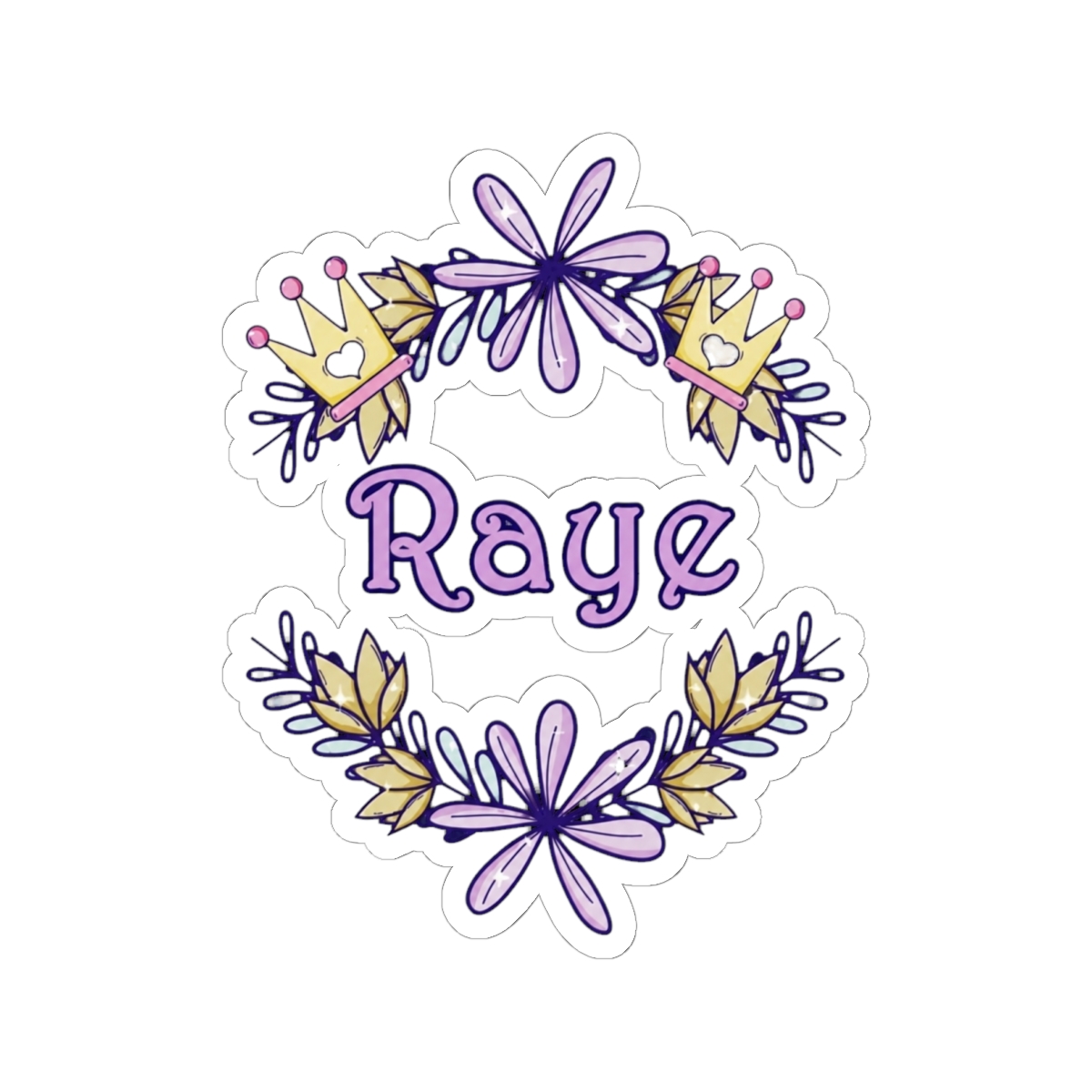 Pretty Princess Raye Royal Crest - Official Stickers merchandise