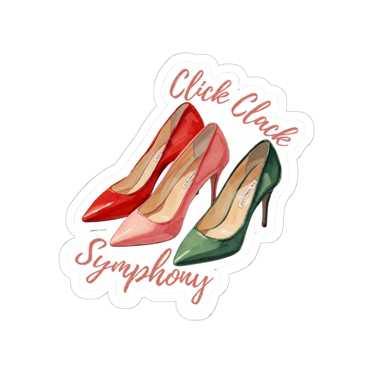 Click Clack Symphony- Raye - Official Stickers merchandise