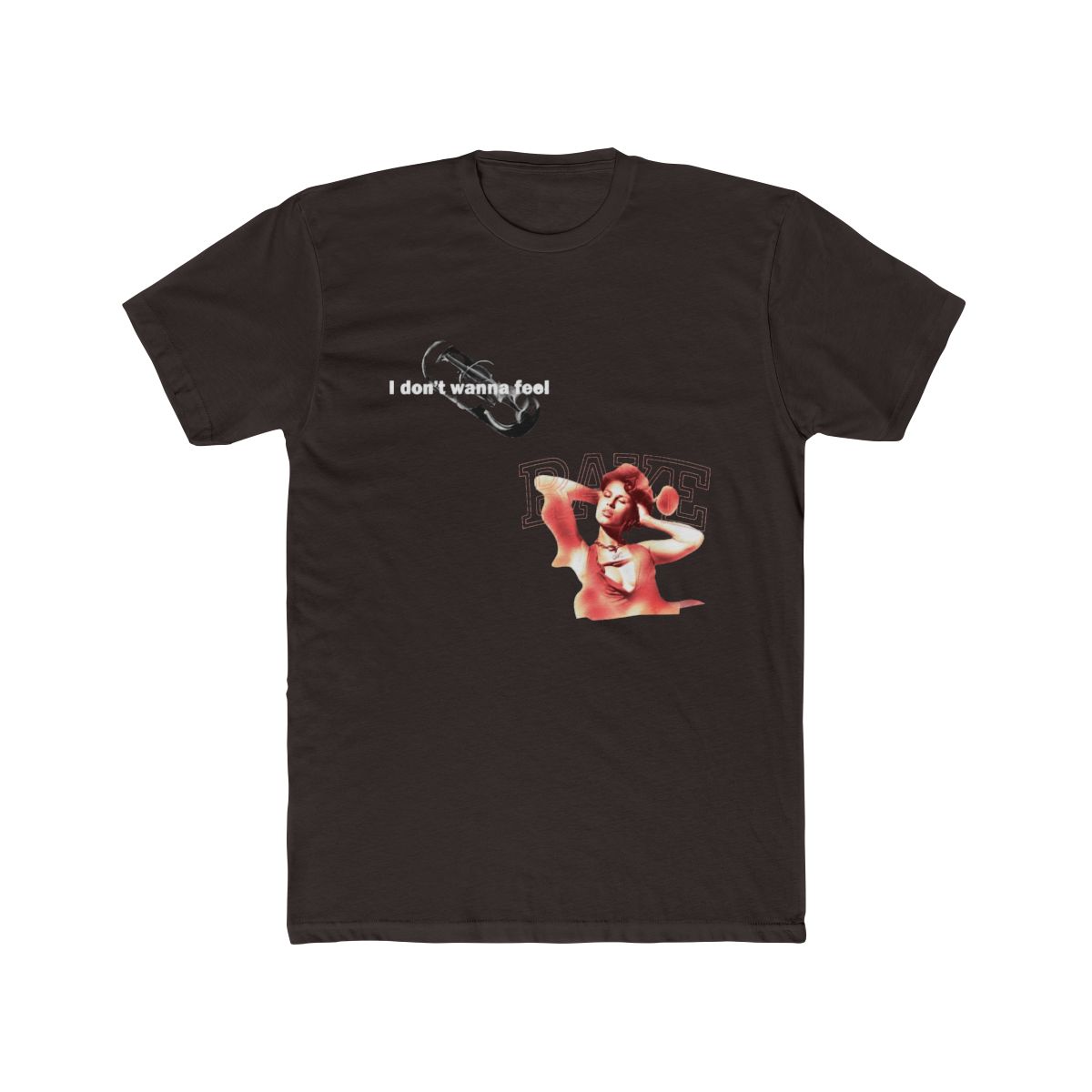 Raye Merch I Don't Wanna Feel T Shirt Short Sleeve Women Men Summer Tee Top Tshirt - alternate angle 2, merchandise