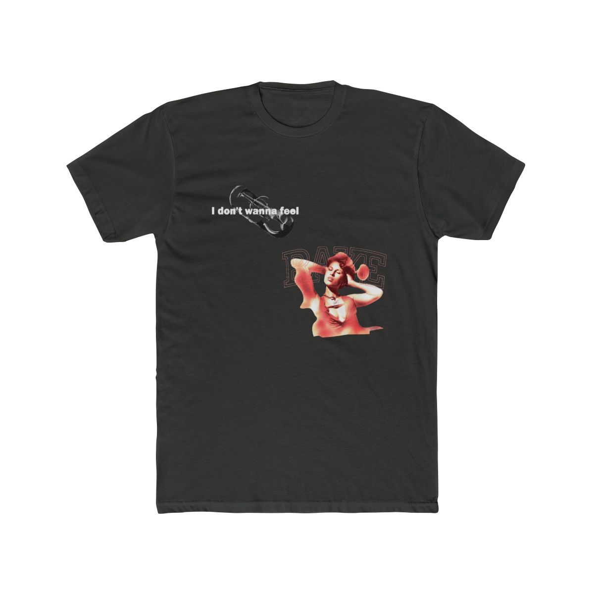 Raye Merch I Don't Wanna Feel T Shirt Short Sleeve Women Men Summer Tee Top Tshirt - alternate angle 5, merchandise