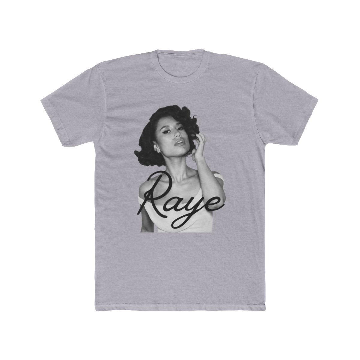 Raye Tour T Shirt - 'This Tour May Contain New Music' - 100% Cotton - alternate angle 2, merchandise