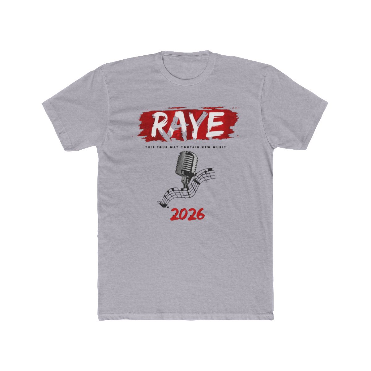 Raye Tour Tshirt, Tee, Concert Merch, Music Lover Gift, Graphic Band Shirt, Vintage Festival Top - alternate angle 5, merchandise